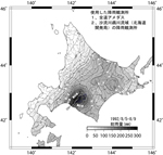 全道等雨量線図