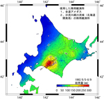 全道等雨量線図