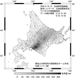 全道等雨量線図