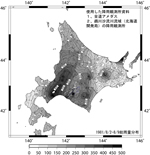 全道等雨量線図