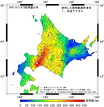 全道等雨量線図